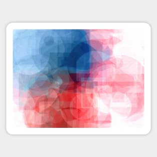 Red White and Blue Sticker